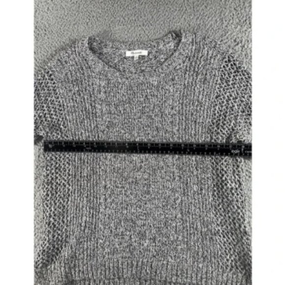 Madewell Sweater Women XS Marled Plaza Pullover - Picture 3 of 7